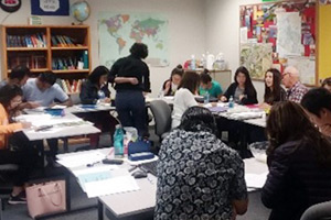 Adult Education Students Photograph