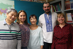 Adult Education Students in Civics Photograph