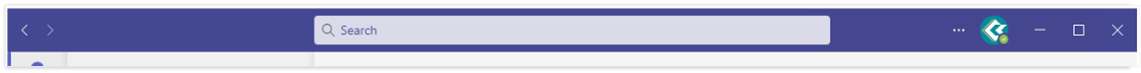 Teams Search Bar Highlighted