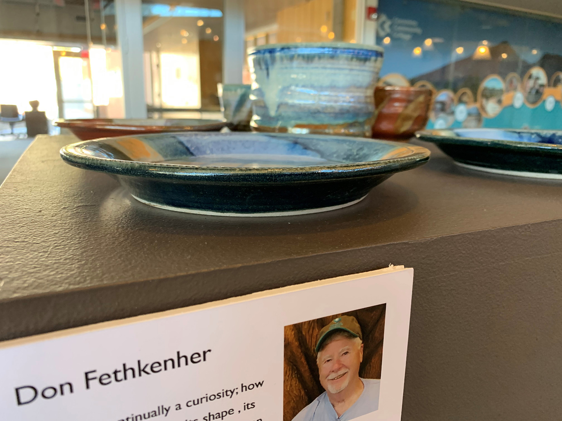 Handmade Plates by Don Fethkenher