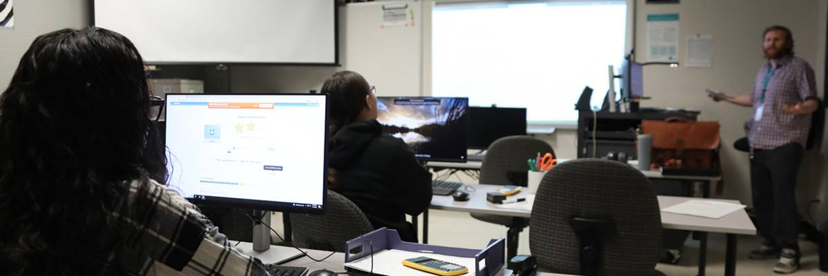 Adult Ed Students in Classroom